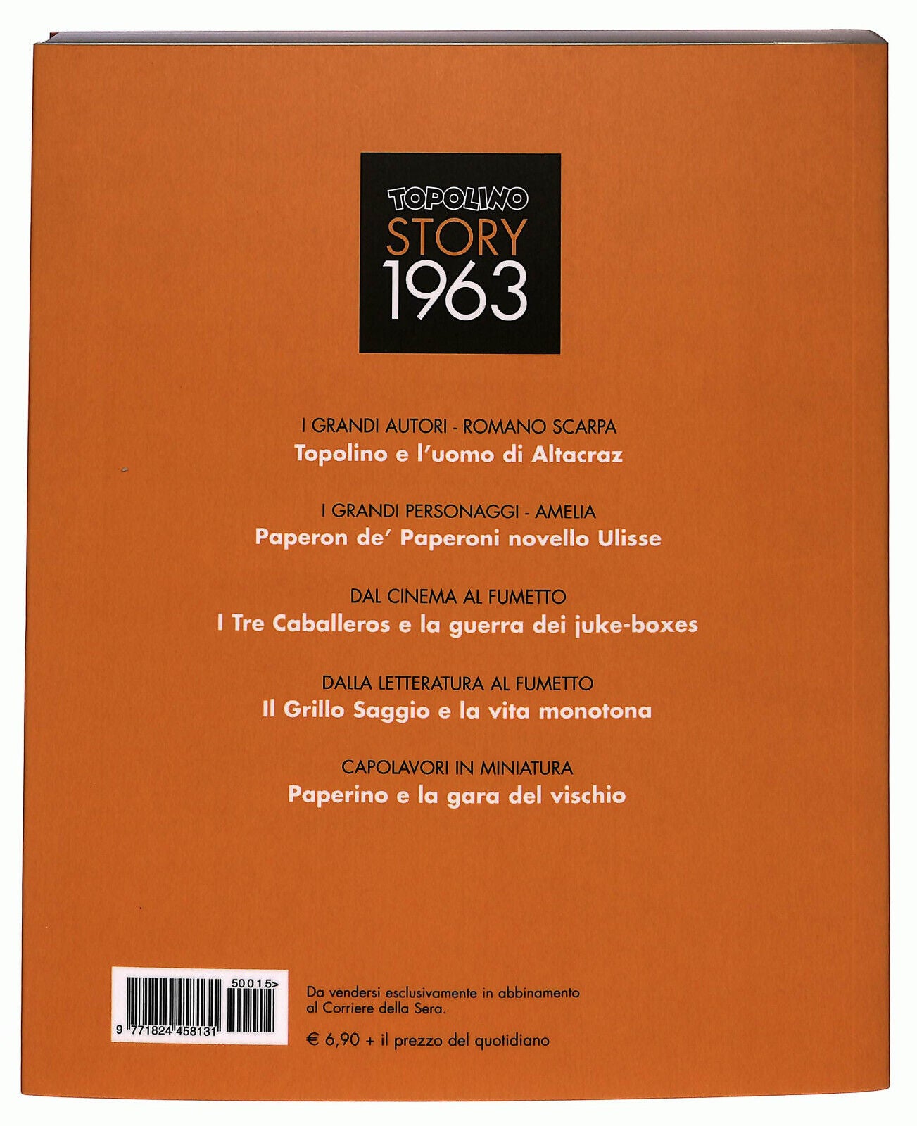 EBOND Topolino Story 1963 N. 15 Corriere Della Sera Libro LI036649