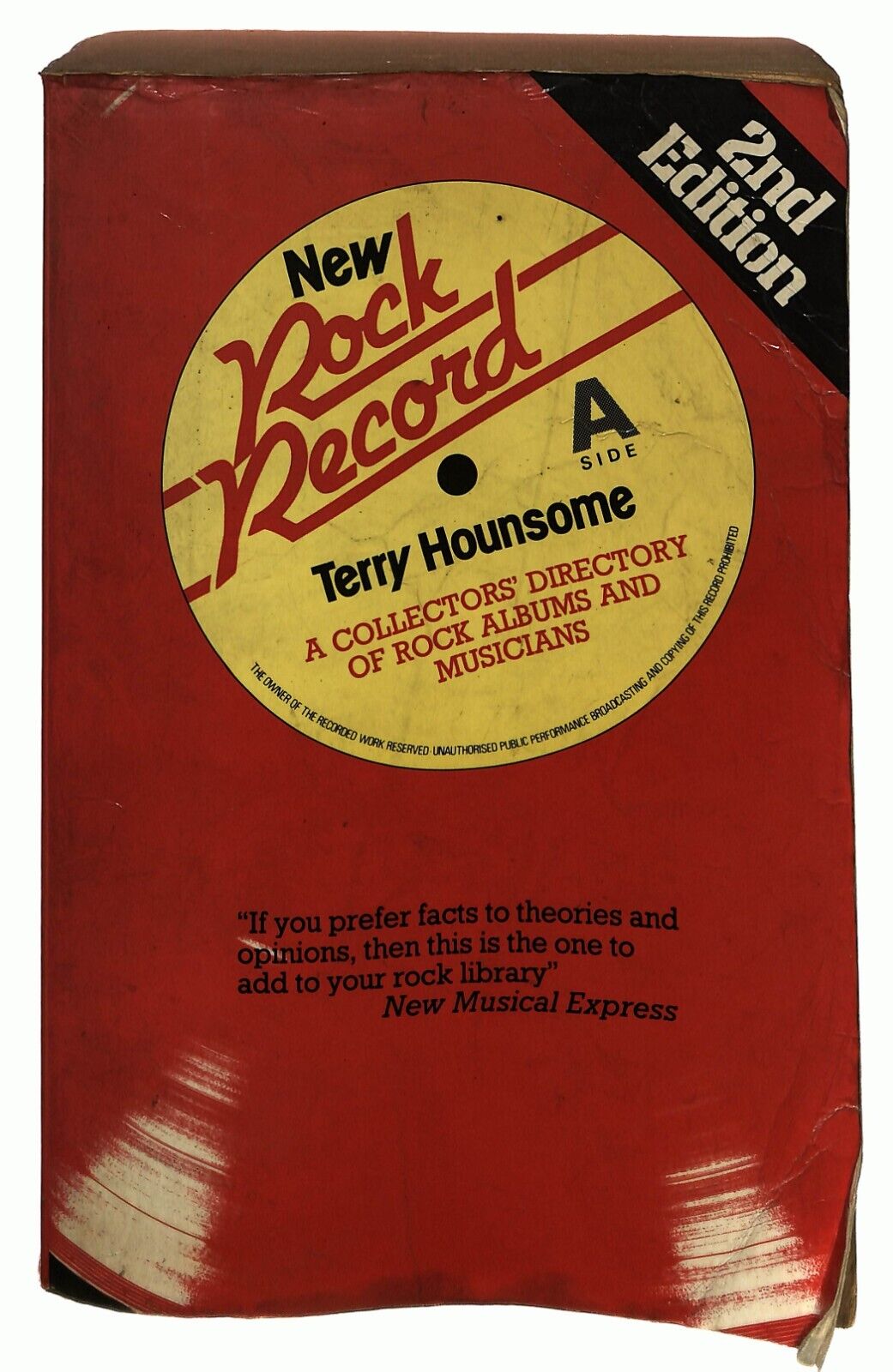 EBOND New Rock Record Collectors' Directory Rock Albums Musicians Libro LI036879