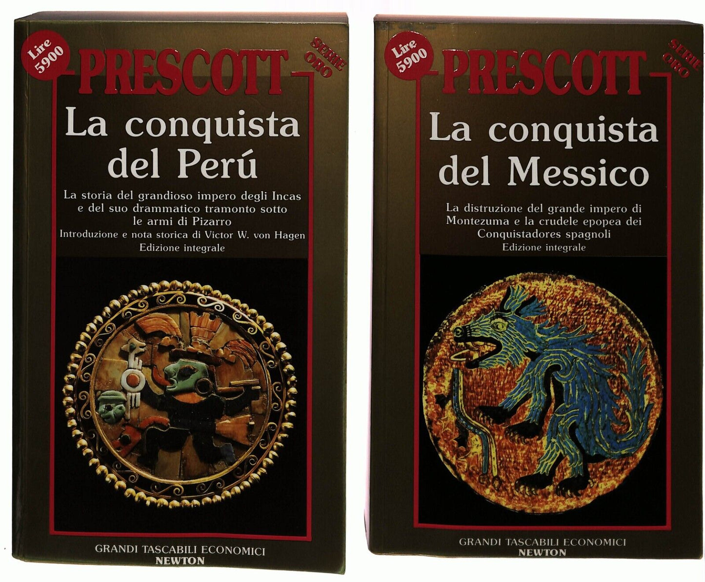 EBOND La Conquista Del Messico E Del Peru Prescott 2 Volumi +box Libro LI036907