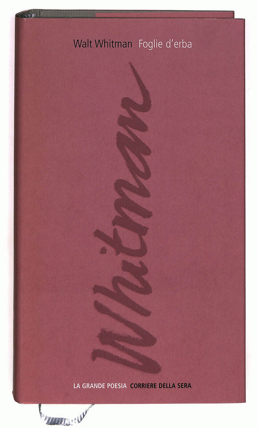 EBOND La Grande Poesia Foglie D'erba Corriere Della Sera N. 18 Libro LI036927