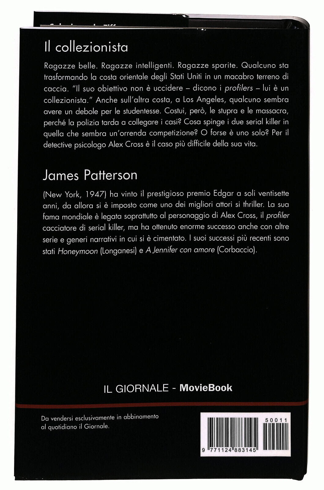 EBOND Il Giornale Moviebook Il Collezionista Di J. Patterson n 11 Libro LI036938