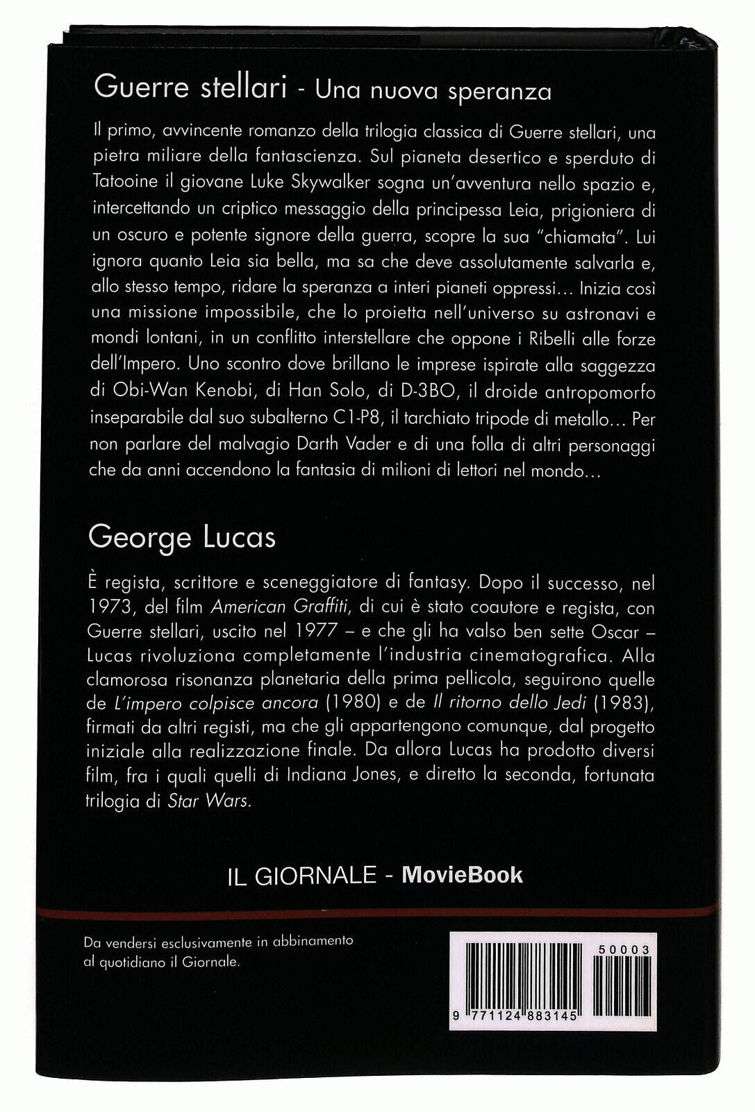 EBOND Il Giornale Moviebook Guerre Stellari Di George Lucas n 3 Libro LI036958