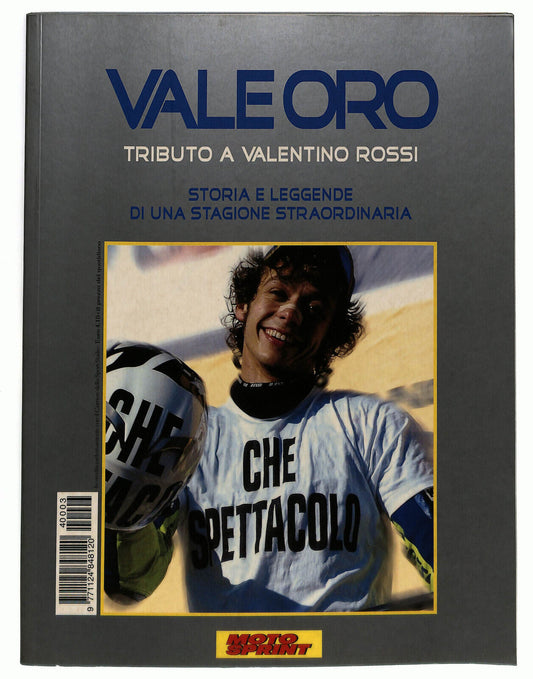 EBOND Vale Oro Tributo a Valentino Rossi Moto Sprint 2004 Libro LI037003