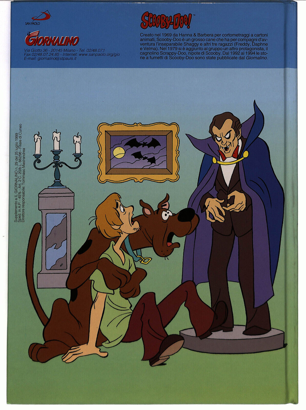 EBOND Scooby-doo Il Giornalino 1999 Libro LI037031