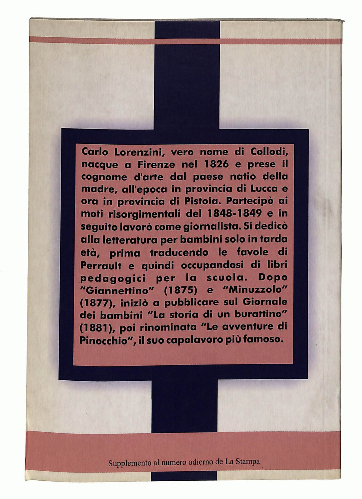 EBOND Fiabe Di Carlo Collodi La Stampa Libro LI037070