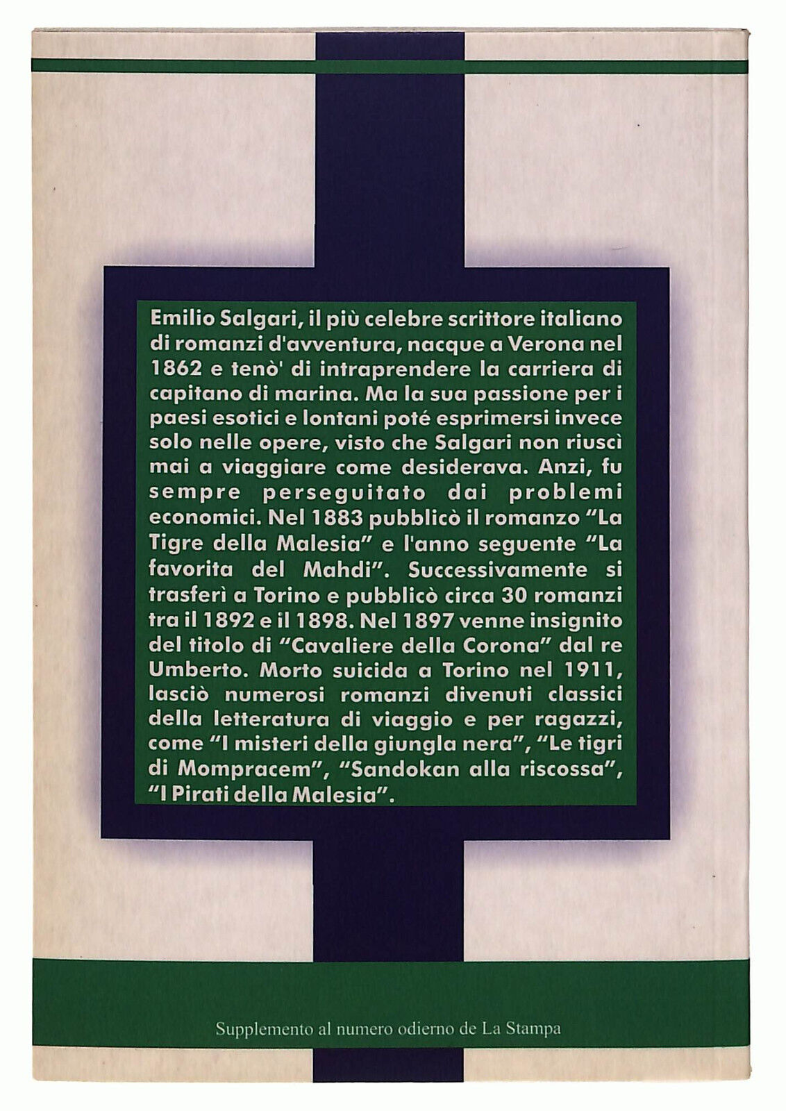 EBOND Racconti Di Mastro Catrame Di Emilio Salgari La Stampa Libro LI037119