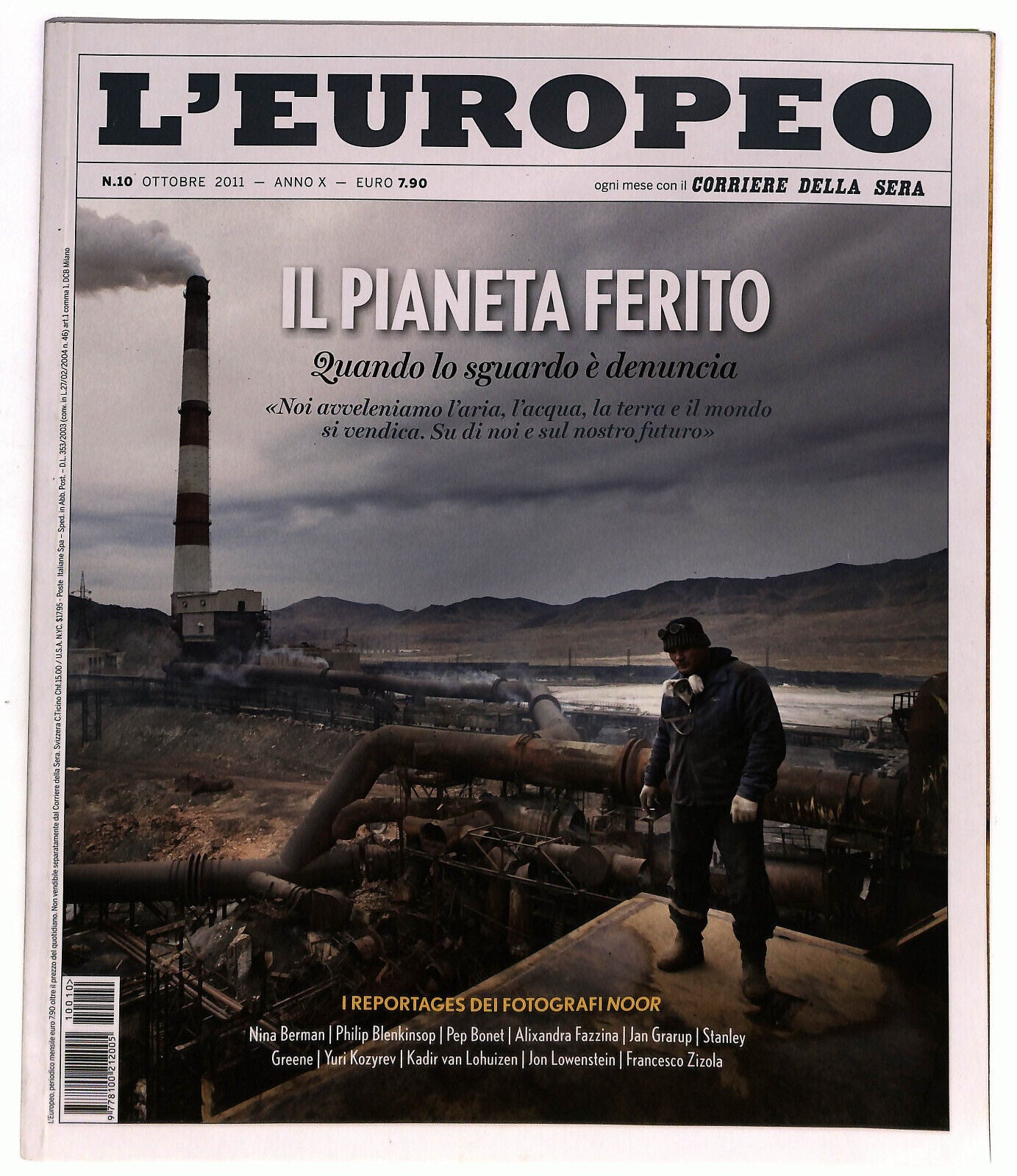 EBOND L'europeo N. 10 Il Pianeta Ferito Corriere Della Sera Libro LI037134
