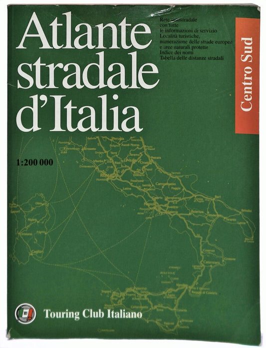 EBOND Atlante Stradale D'italia Centro Sud Tci 2004 Libro LI037279