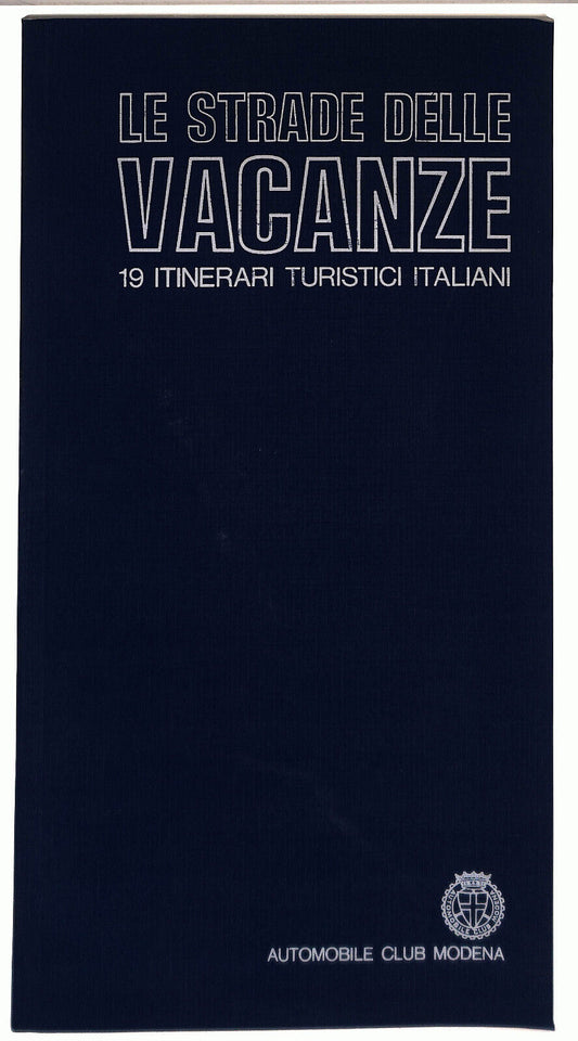EBOND La Strada Delle Vacanze Automobile Club Modena Libro LI037354