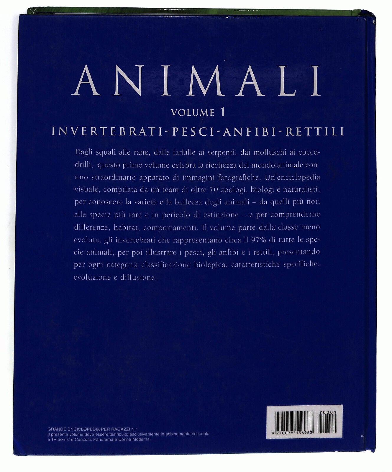 EBOND Grande Inciclopedia Per Ragazzi Animali Vol. 1 Mondadori Libro LI037410