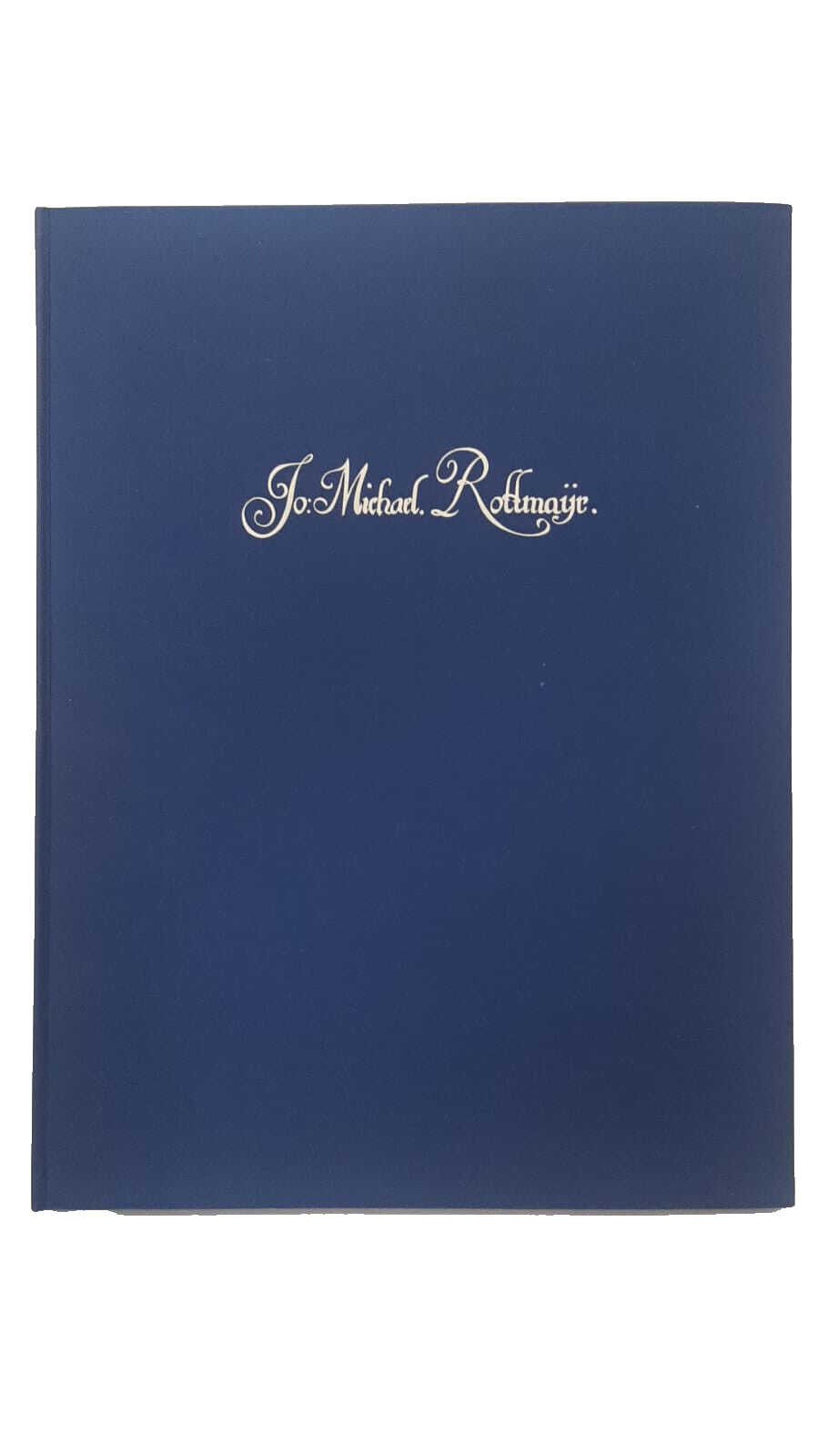 EBOND Johann Michael Rottmayr Maser Edward Monumenta Bergomensia Libro LI037455