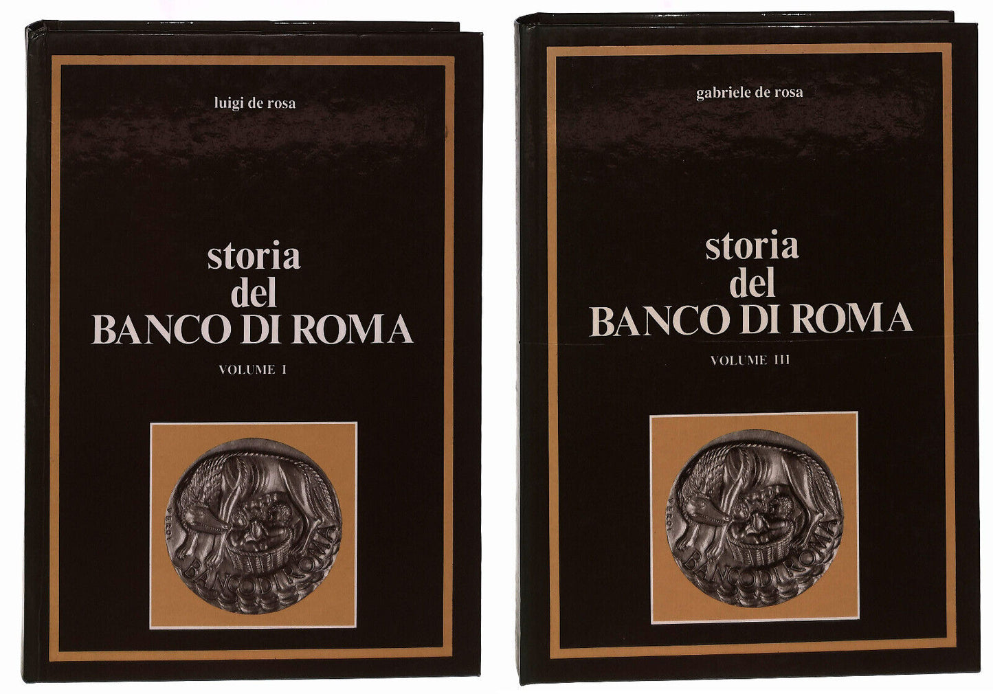 EBOND Lotto Storia Del Banco Di Roma Vol. 1 e 3 De Rosa Libro LI037456