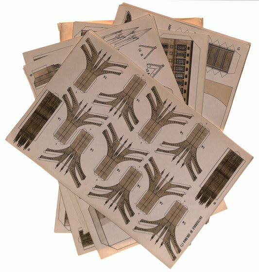 EBOND Le Costruzioni Dieci Modellini Architettonici Da Costruire Libro LI037557