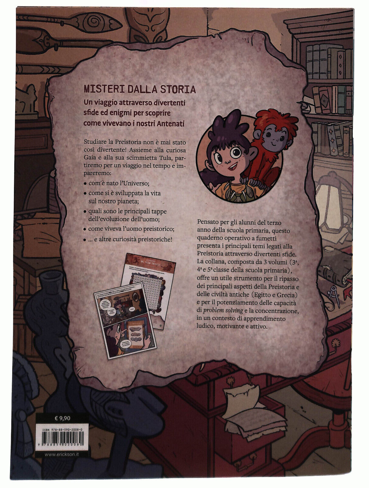 EBOND Misteri Dalla Storia. Missione Preistoria Terza Vol 1 Libro LI037582