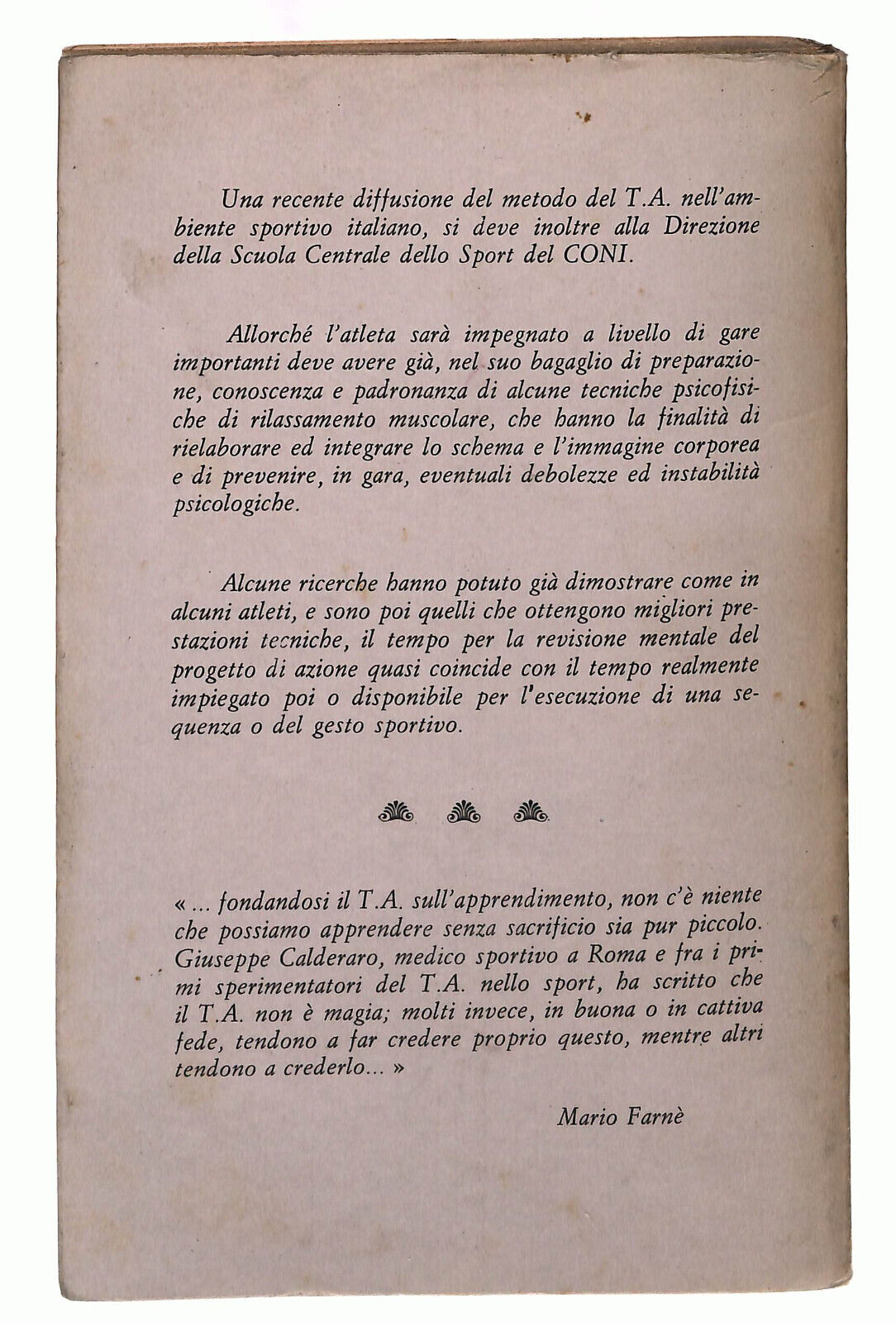EBOND Calderaro - Il Training Autogeno Non e Magia - Spada Libro LI037602