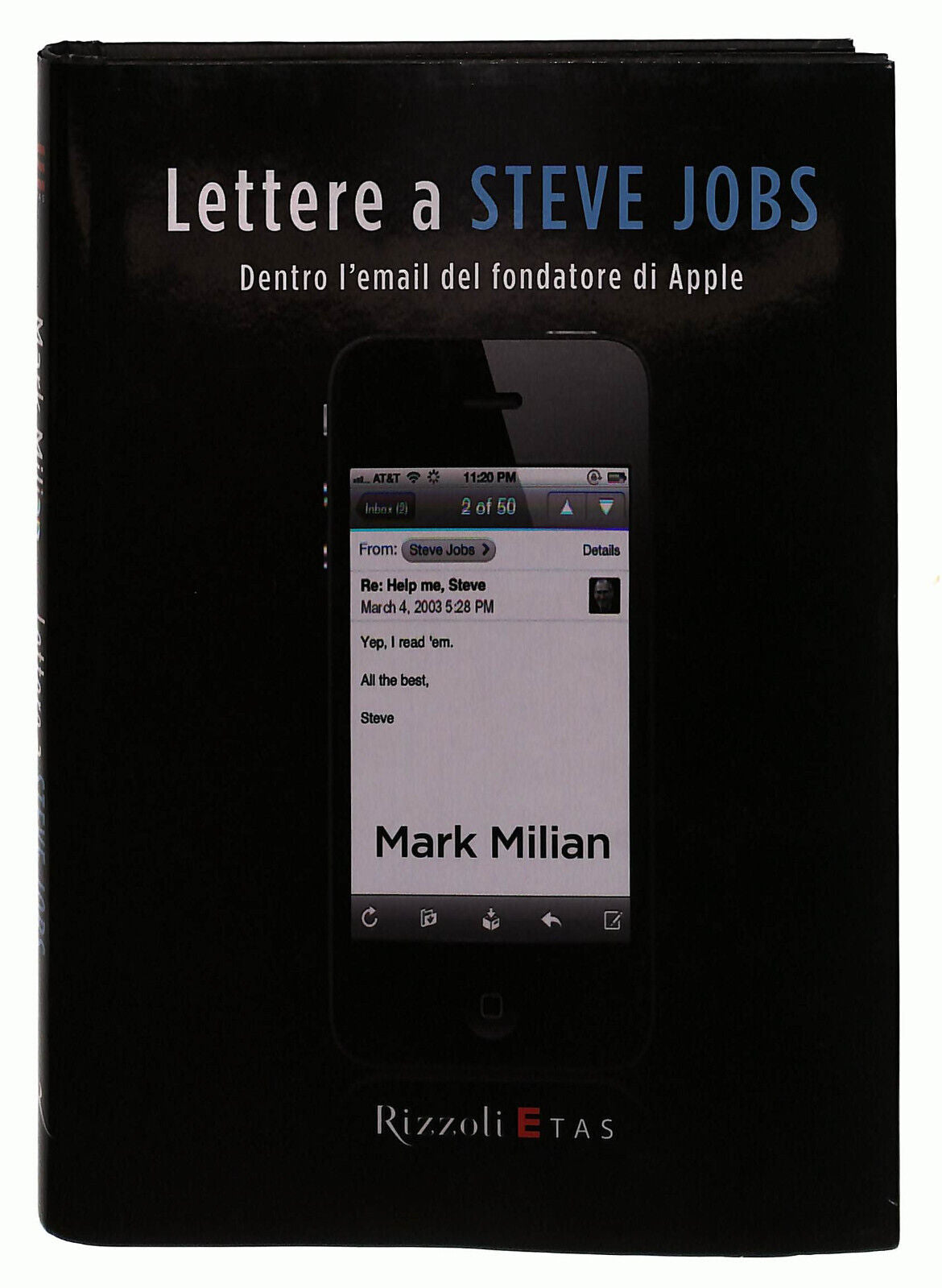 EBOND Lettere A Steve Jobs Mark Milian Rizzoli Etas Libro LI037640