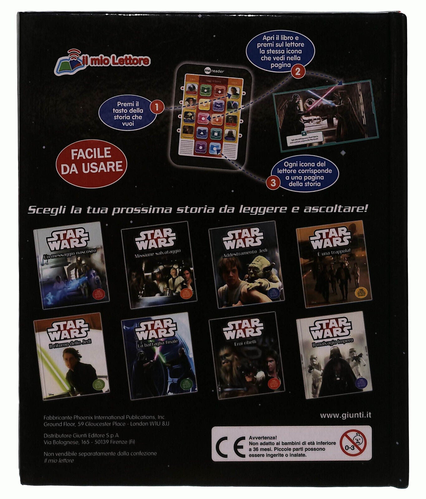 EBOND Disney Star Wars Messaggio Nascosto Giunti 2016 No Lettore Libro LI037665
