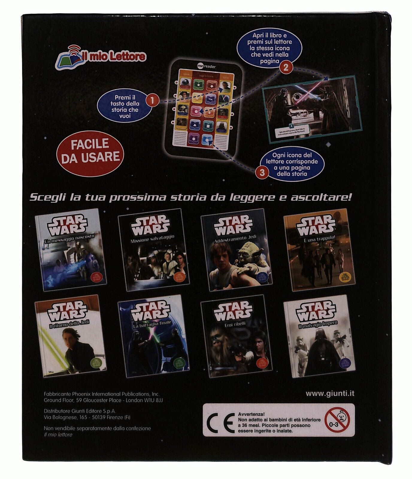 EBOND Disney Star Wars Il Malvagio Impero Giunti 2016 No Lettore Libro LI037669