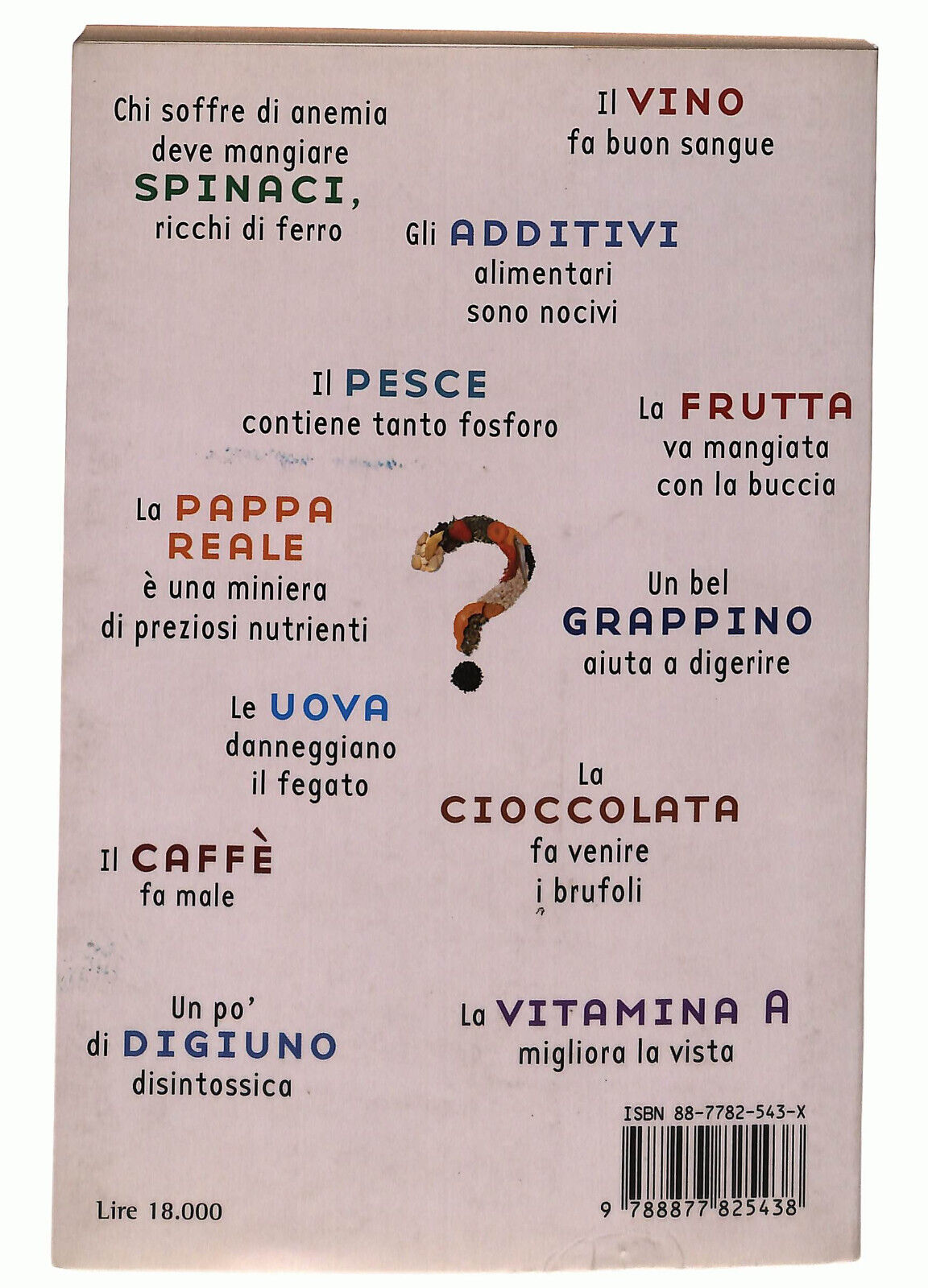 EBOND Miti Dell'alimentazione Cannella Carrada Libro LI037670