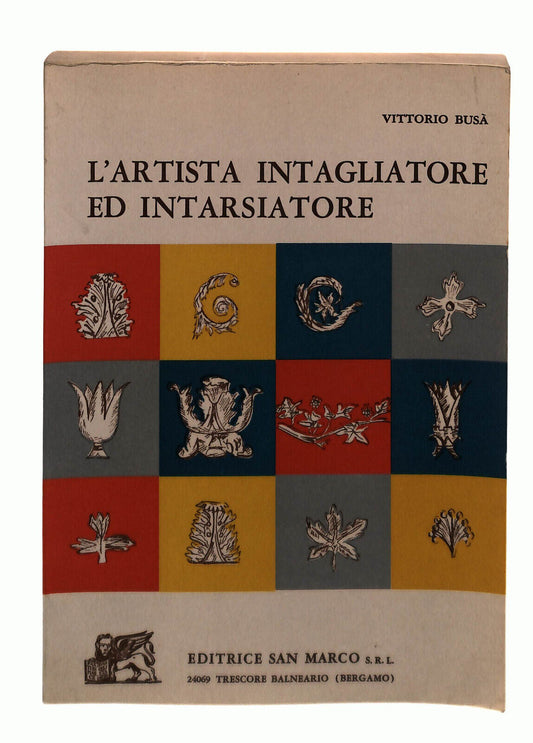 EBOND L'artista Intagliatore Ed Intarsiatore Busa Libro LI037694