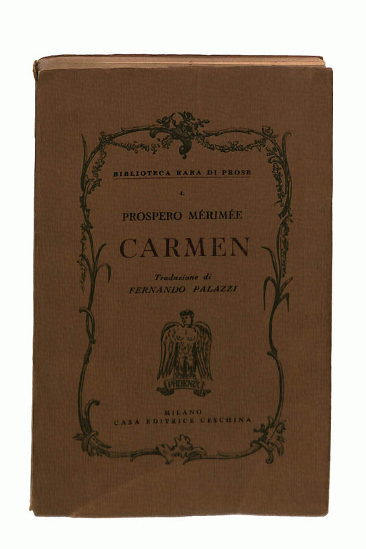 EBOND Carmen Prospero Merimee Ceschina Editrice 1961 Libro LI037695
