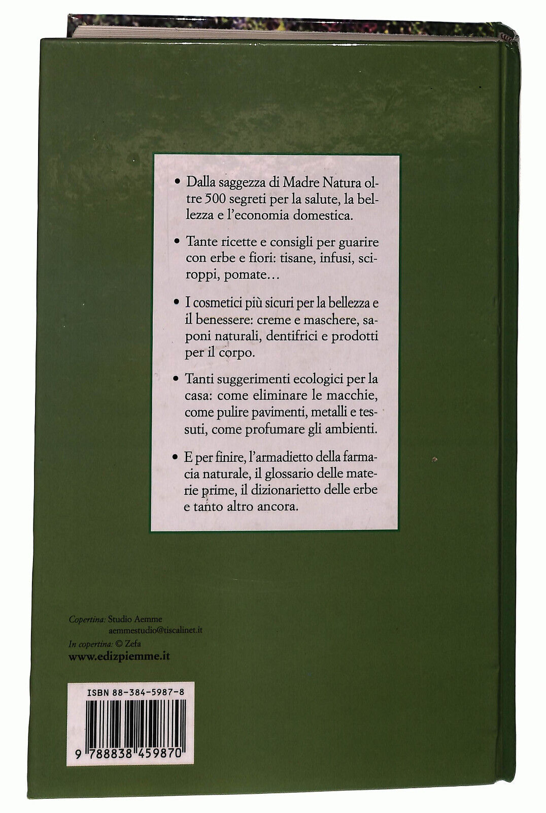 EBOND Antichi Segreti Della Natura - Suor Cecilia Piemme Libro LI037705