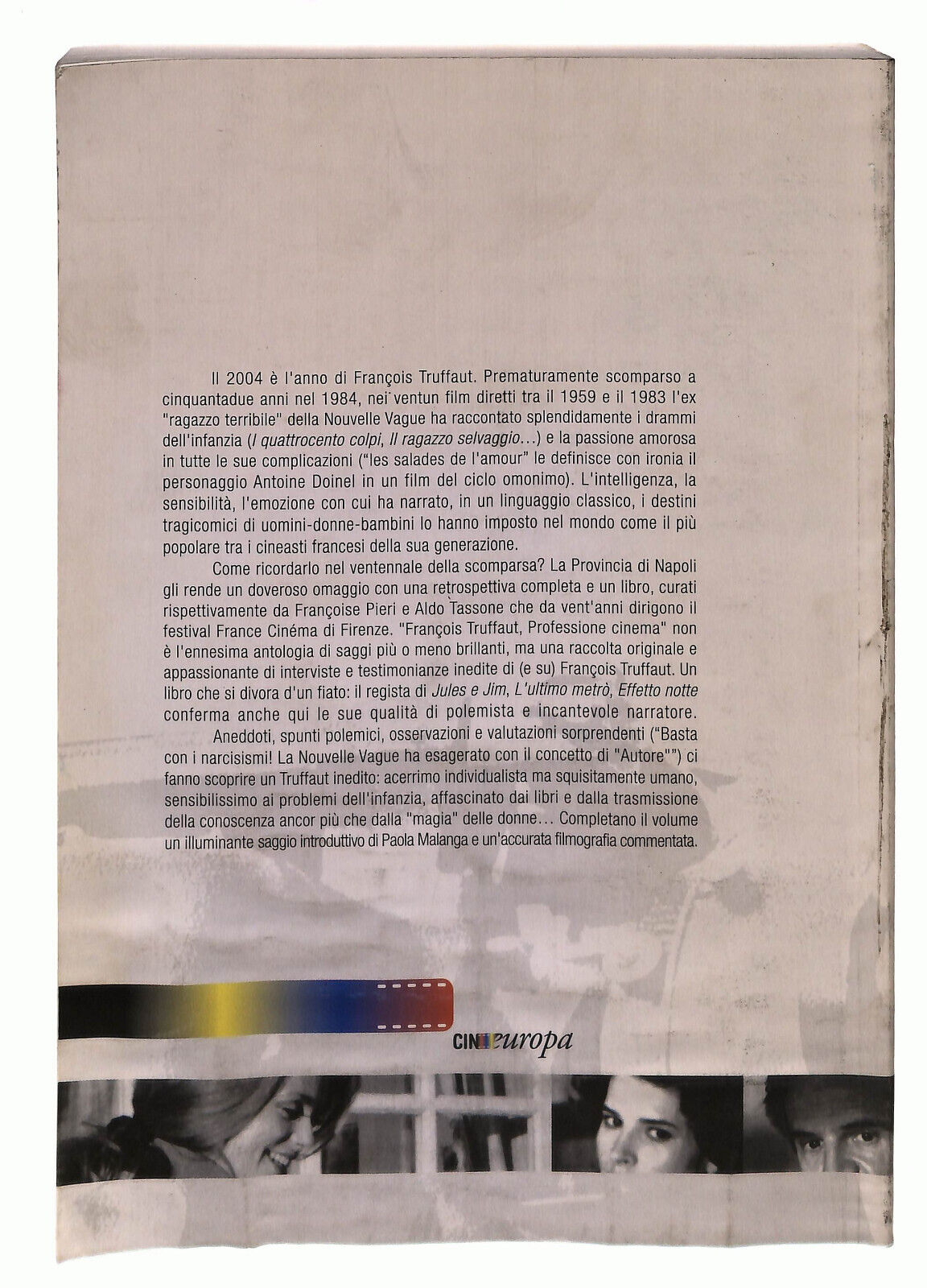 EBOND Francois Truffaut Professione Cinema Tassone Libro LI037731