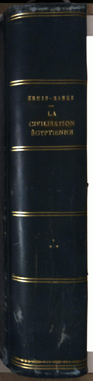 EBOND Erman Ranke La Civilisation Egyptienne Con Dedica Libro LI037803