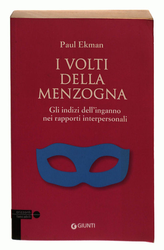 EBOND I Volti Della Menzogna Ekman Giunti Libro LI037816