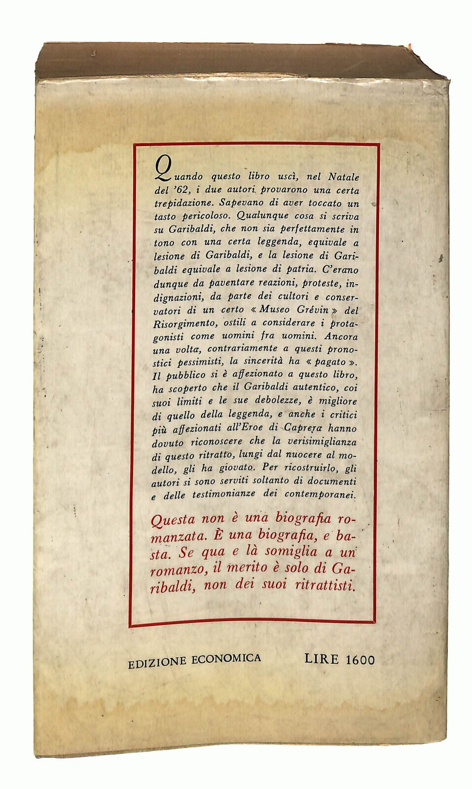 EBOND Garibaldi Montanelli e Nozza Rizzoli Libro LI037916