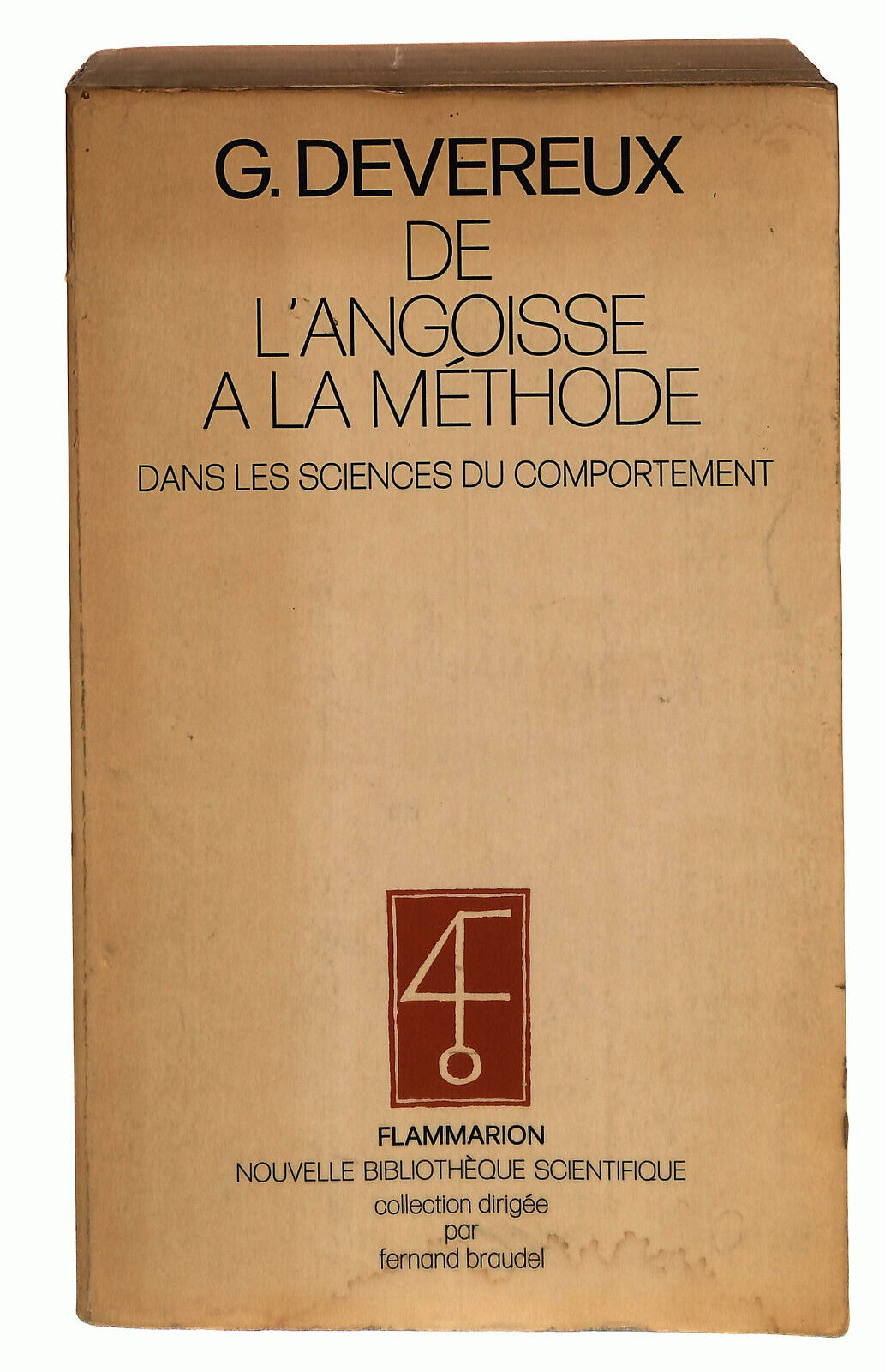 EBOND De L'angoisse a La Methode In Francese Libro LI037987
