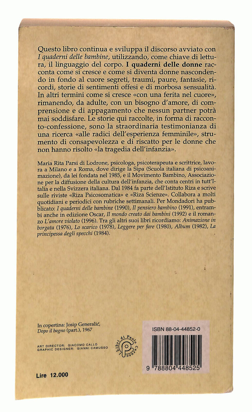 EBOND I Quaderni Delle Donne Parsi Libro LI038082