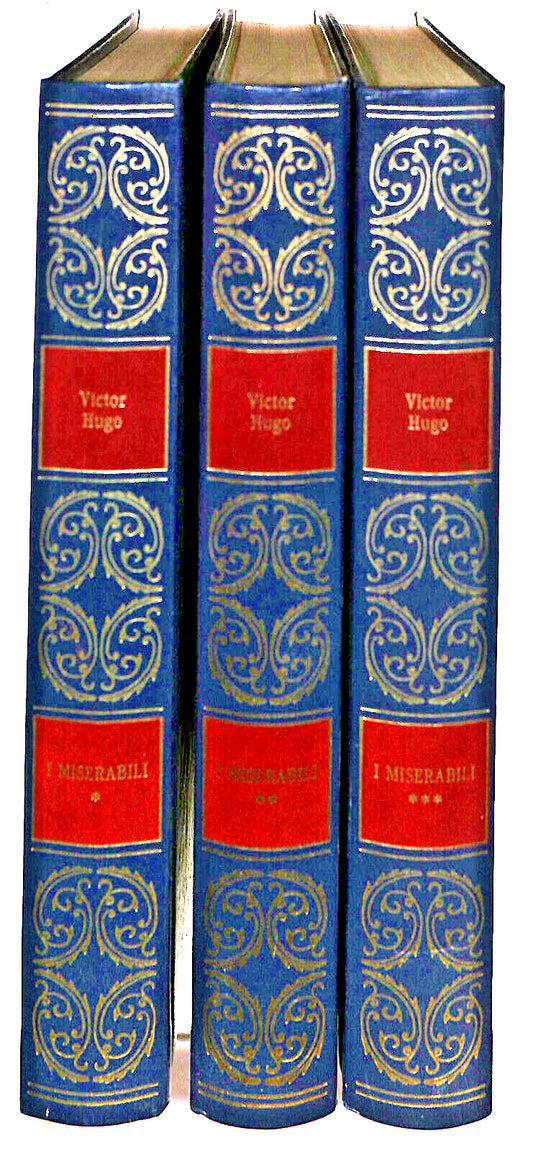 EBOND I Miserabili 3 Volumi De Agostini Libro LI038276