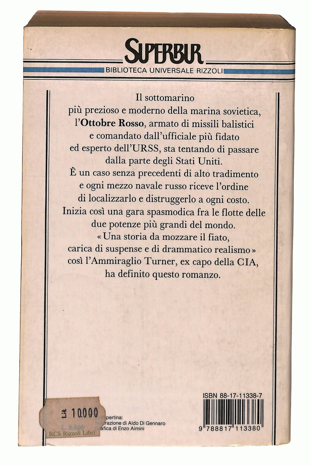 EBOND La Grande Fuga Dell'ottobre Rosso Clancy Libro LI038330