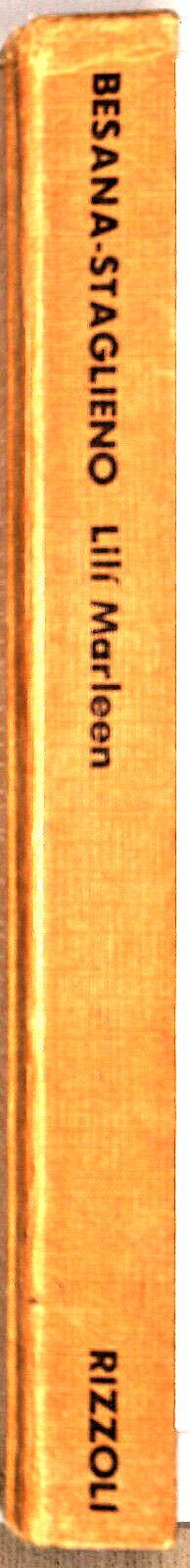 EBOND Marleen Besana Staglieno Rizzoli Prima Edizione 1980 Libro LI038452
