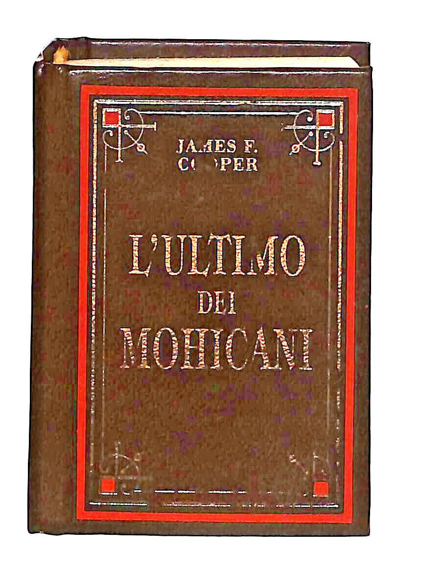 EBOND Mini Biblioteca Peruzzo L'ultimo Dei Mohicani Libro LI038507