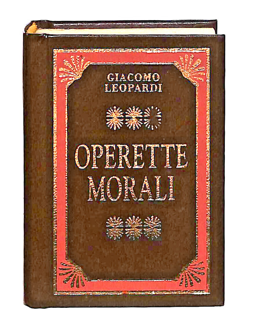 EBOND Mini Biblioteca Peruzzo Operette Morali Libro LI038508
