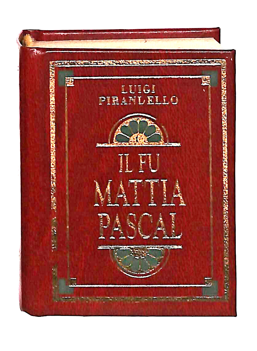 EBOND Mini Biblioteca Peruzzo Il Fu Mattia Pascal Libro LI038521