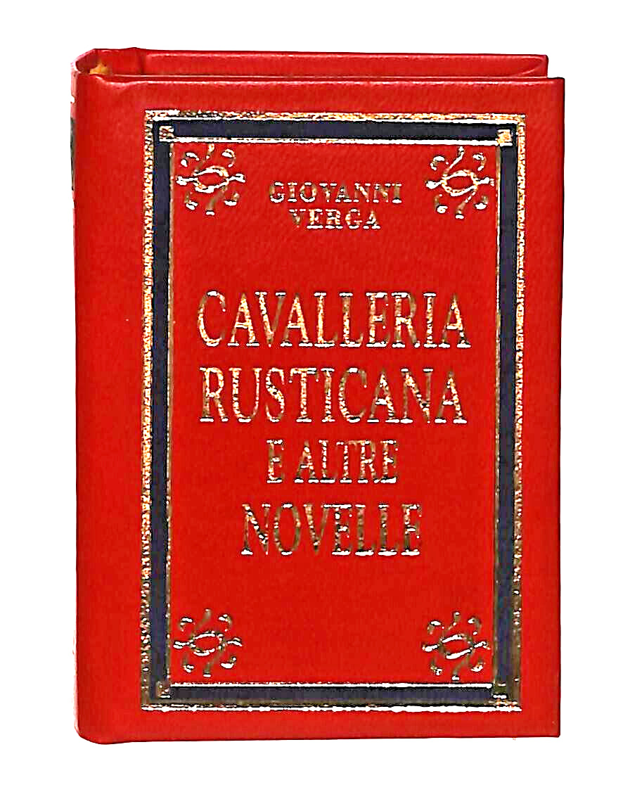 EBOND Mini Biblioteca Peruzzo Cavalleria Rusticanae Altre Novelle Libro LI038558