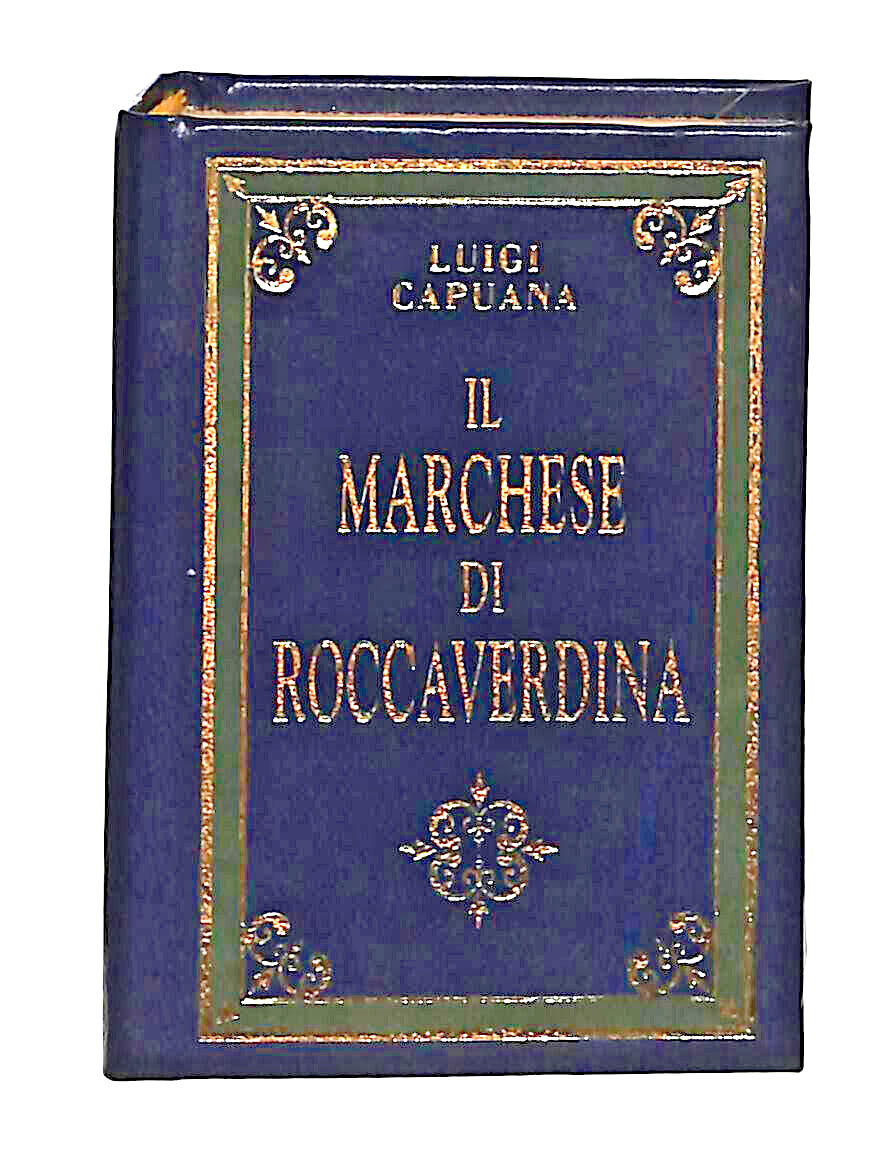 EBOND Mini Biblioteca Peruzzo Il Marchese Di Roccaverdina Libro LI038569
