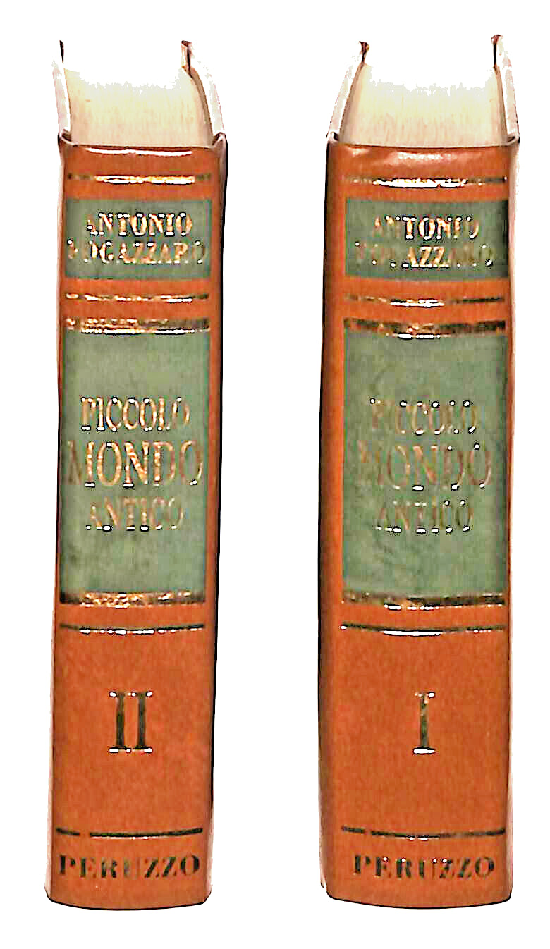 EBOND Mini Biblioteca Peruzzo Piccolo Mondo Antico Volumi 1 e 2 Libro LI038588