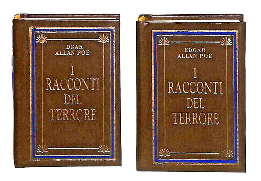 EBOND Mini Biblioteca Peruzzo I Racconti Del Terrore Volumi 1 e 2 Libro LI038591