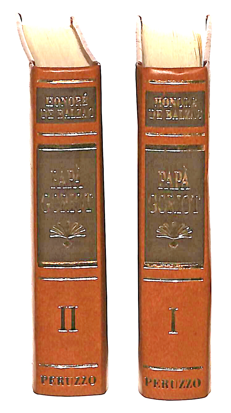 EBOND Mini Biblioteca Peruzzo Papa Goriot Volumi 1 e 2 Libro LI038592