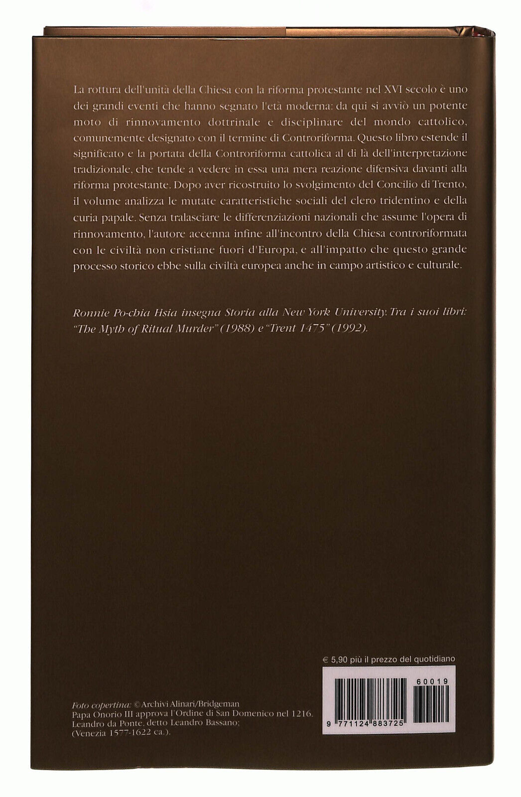 EBOND La Controriforma Po-chia Hsia Il Giornale Volume 19 Libro LI038710