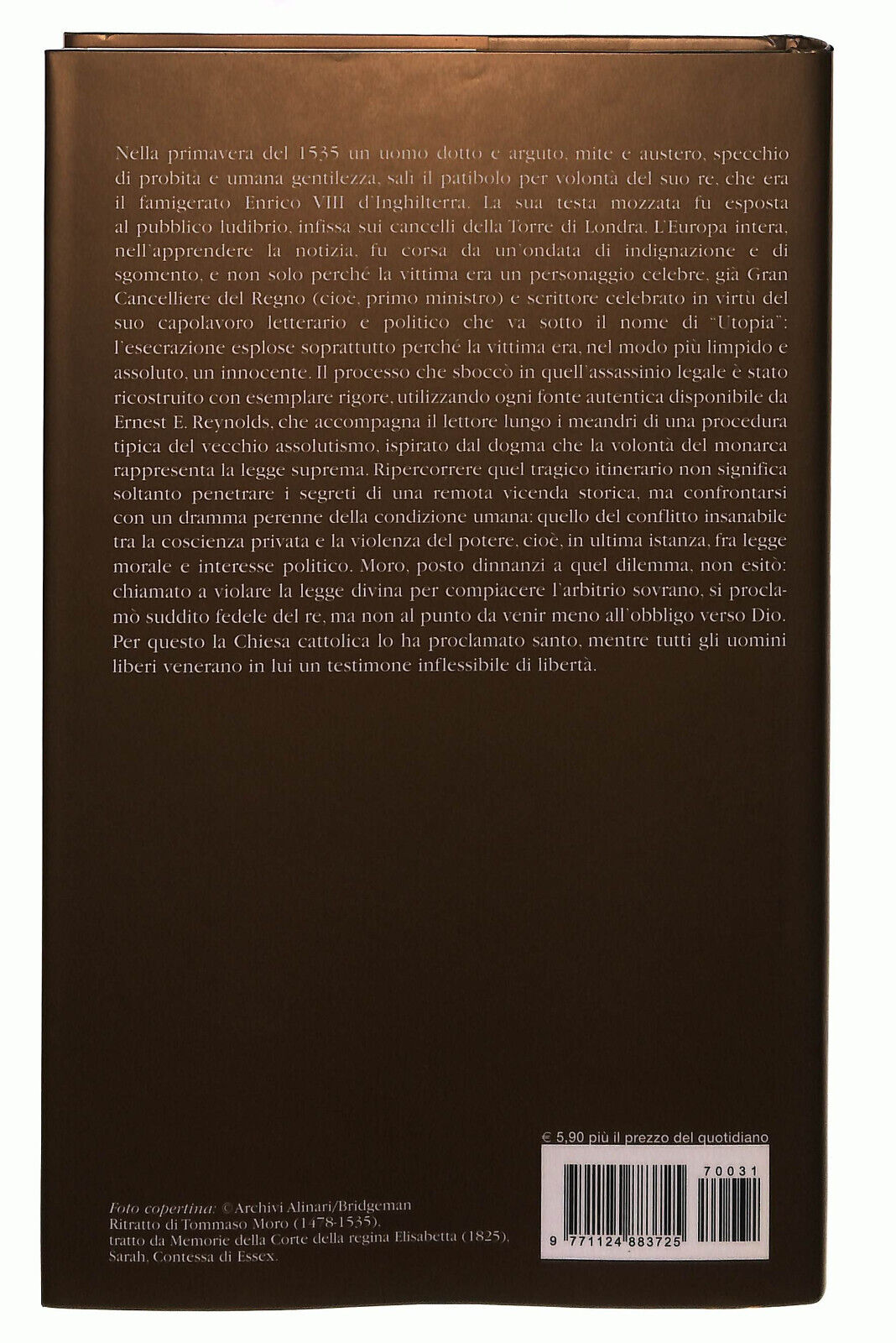 EBOND Il Processo Di Tommaso Moro Reynolds Il Giornale Volume 31 Libro LI038735