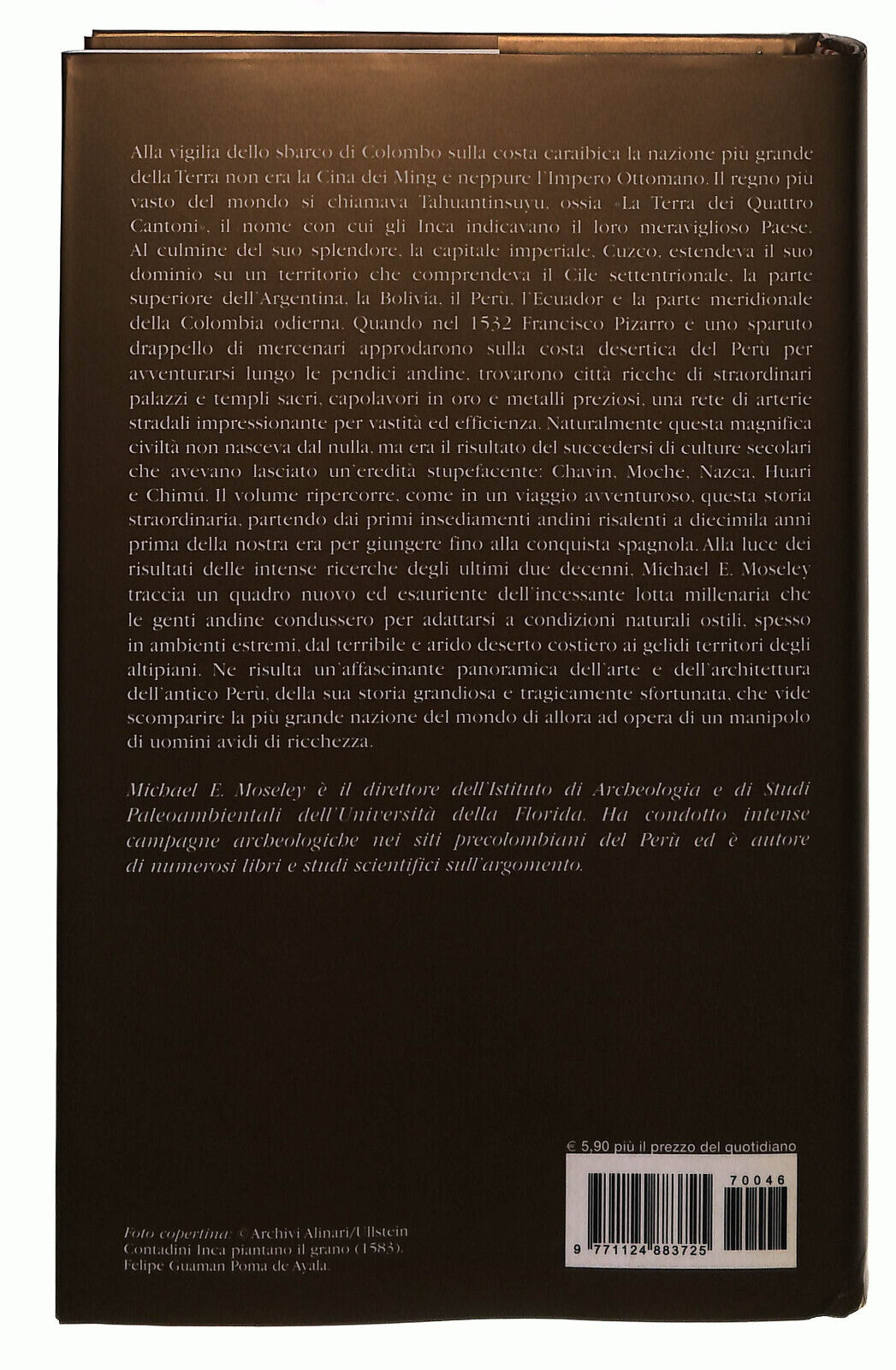 EBOND L'impero Inca Moseley Il Giornale Volume 46 Libro LI038785