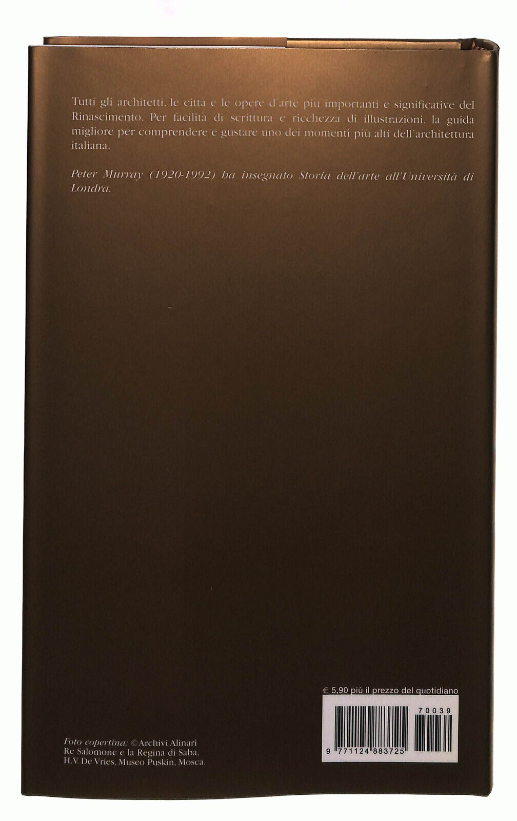 EBOND L'architettura Rinascimento It Murray Il Giornale Volume 39 Libro LI038789