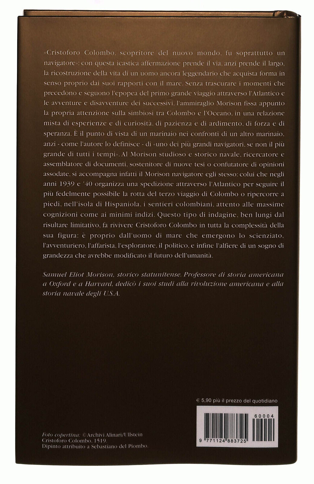 EBOND Cristoforo Colombo Morison Il Giornale Volume 4 Libro LI038802