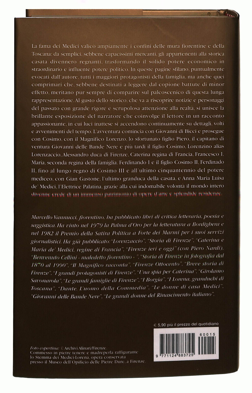 EBOND I Medici Vannucci Il Giornale Volume 15 Libro LI038805