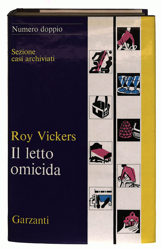 EBOND Il Letto Omicida Vickers Garzanti 1968 Libro LI038887